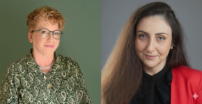 מימין לשמאל: ד"ר שושי בר-אלי ומאשה דשקוב, מייסדות "יש עם מה".