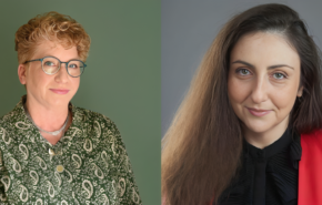 מימין לשמאל: ד"ר שושי בר-אלי ומאשה דשקוב, מייסדות "יש עם מה".