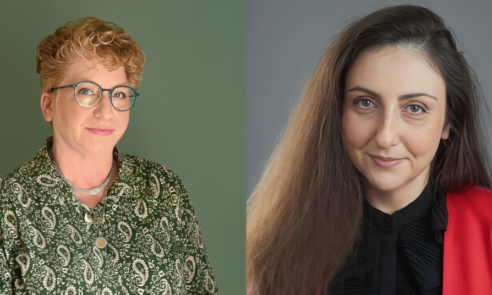 מימין לשמאל: ד"ר שושי בר-אלי ומאשה דשקוב, מייסדות "יש עם מה".