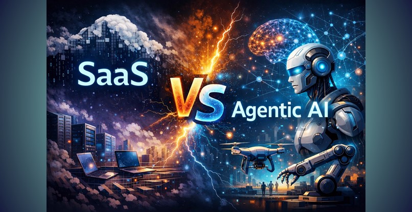 מאתגרי התקופה. SaaS נגד בינה מלאכותית סוכנית. צילום: אילוסטרציה. ChatGPT מאתגרי התקופה. SaaS נגד בינה מלאכותית סוכנית.