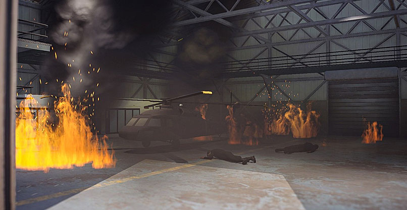 הסימולטור החדש של חיל האוויר.