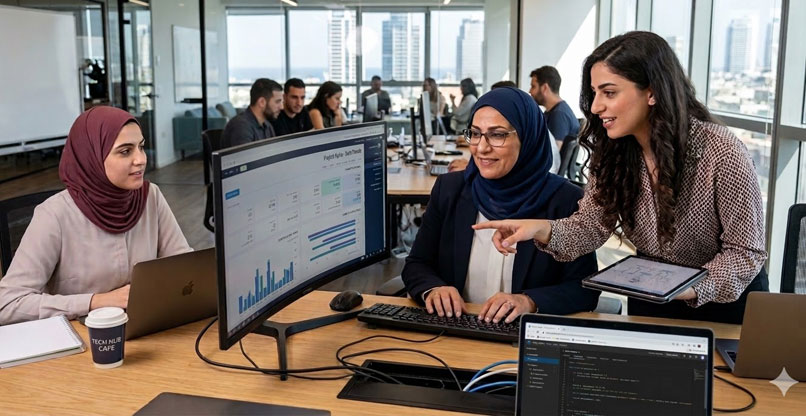 נשים ערביות צריכות להיות מחזה נפוץ בהיי-טק הישראלי.