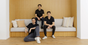 מייסדי בולד סקיוריטי. מימין: נתי חזות, עומרי מליס והדר קרסנר.