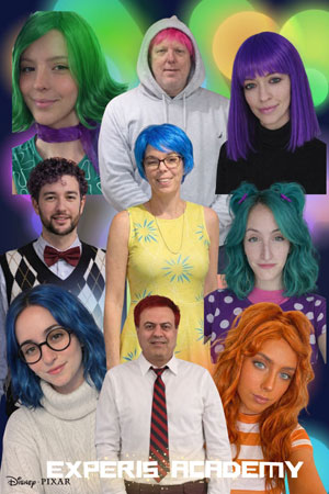 אקספריס אקדמי, החברה הזוכה בתחרות התחפושות של החברה.