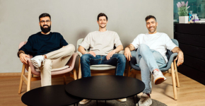 מייסדי פיג סקיוריטי. מימין: ניר לויה דהן, סמנכ"ל המוצר, גל שפיר, המנכ"ל, ורועי חיימוף, סמנכ"ל הטכנולוגיות.