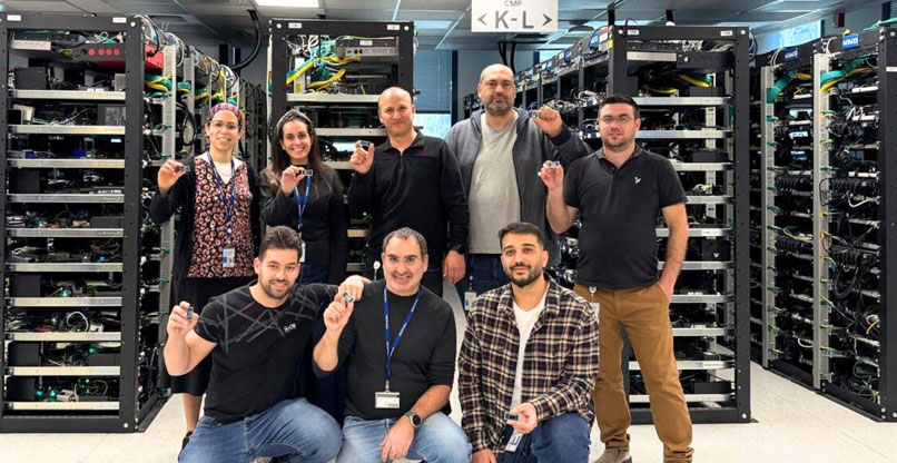 הצוות של אינטל בירושלים, שאחראי על פיתוח המעבדים החדשים.