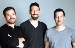 מייסדי נוץ'. משמאל: רפאל ברושי, המנכ"ל, אלול יעקבי, סמנכ"ל המוצר, ויובל פלד, סמנכ"ל הטכנולוגיות.