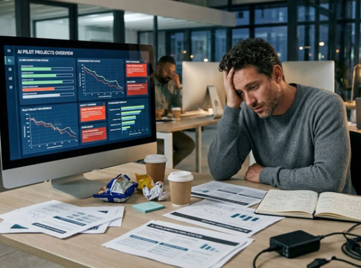 תכל'ס, פיילוטים של הטמעת AI זה לפעמים באמת דבר מעייף.