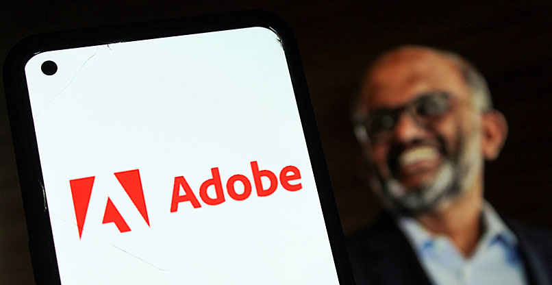 שאנטו נאראיין, המנכ"ל הפורש של אדובי.