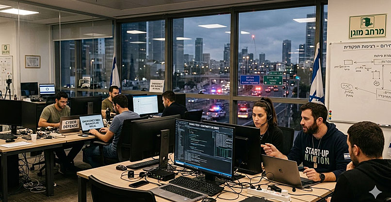 חירום? מלחמה? במוקדי ההיי-טק הישראלי ממשיכים לעבוד בכל הכוח.