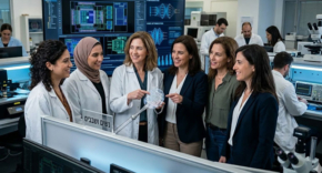 השבבים - עוד תעשייה גברית למדי, שרצוי שתהיה יותר מאוזנת מגדרית.