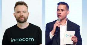מימין: אילן בן שטרית, מהנדס מכירות של הפתרון האבטחה של חברת רובריק, אינוקום מבית קבוצת אמן. משמאל: דניס פוזולוטין, סמנכ"ל טכנולוגיות וחדשנות בחברת סיטריקס.