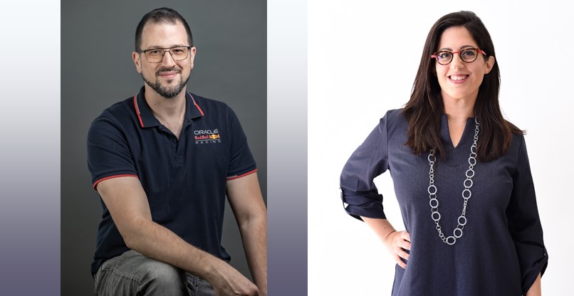 מורן בן מנחם, מהנדסת פתרונות אפליקטיביים, אורקל ישראל, ורוני צוקר, מהנדס פתרונות אפליקטיביים, אורקל ישראל. צילום: יח"צ מורן בן מנחם, מהנדסת פתרונות אפליקטיביים, אורקל ישראל, ורוני צוקר, מהנדס פתרונות אפליקטיביים, אורקל ישראל.