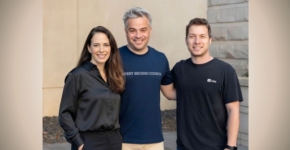 מימין לשמאל: ישראל דואניס, מייסד שותף ומנכ"ל, ניב גולדנברג, מייסד שותף וסמנכ"ל המוצר ו-שרית ריינר, סמנכ"לית המוצר (CTO) של Linx Security.