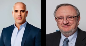 מימין לשמאל: רז הייפרמן, BDO Consulting, ואבישי מרון, מנכ"ל AM Consulting.