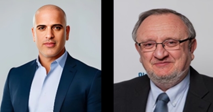 מימין לשמאל: רז הייפרמן, BDO Consulting, ואבישי מרון, מנכ"ל AM Consulting.