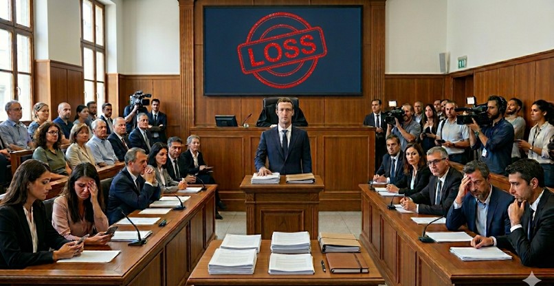 הפסידו במשפט של צעירה נגדן. מטא וגוגל.