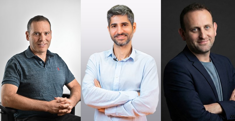 חוקרי הטכניון שפיתחו את כלי ה-AI לגילוי התאמת הכימו. מימין לשמאל: פרופ' דביר ארן, ראש המעבדה למדע נתונים ביו רפואי בפקולטה לביולוגיה; ד"ר גיל שמאי, מוביל המחקר מהפקולטה למדעי המחשב; ו-פרופ' רון קימל, ראש המעבדה לעיבוד גיאומטרי של תמונות בפקולטה למדעי המחשב. 