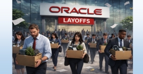 מתכוננת לפיטורי רבבו מעובדיה בעולם. אורקל.