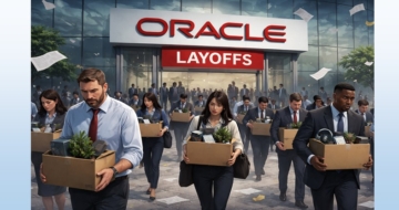 מתכוננת לפיטורי רבבו מעובדיה בעולם. אורקל.