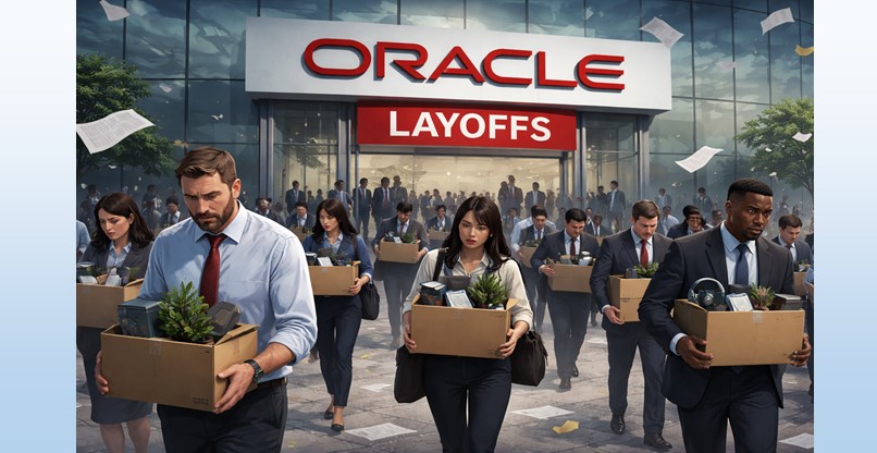 מתכוננת לפיטורי רבבו מעובדיה בעולם. אורקל.