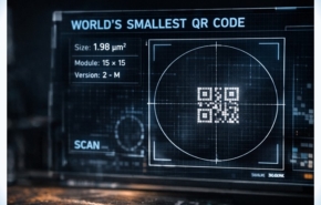 פותח באחרונה. קוד ה-QR הקטן בעולם.