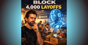 פיטר 4,000 מעובדי חברת בלוק. מנכ"ל ומייסד החברה, ג'ק דורסי.