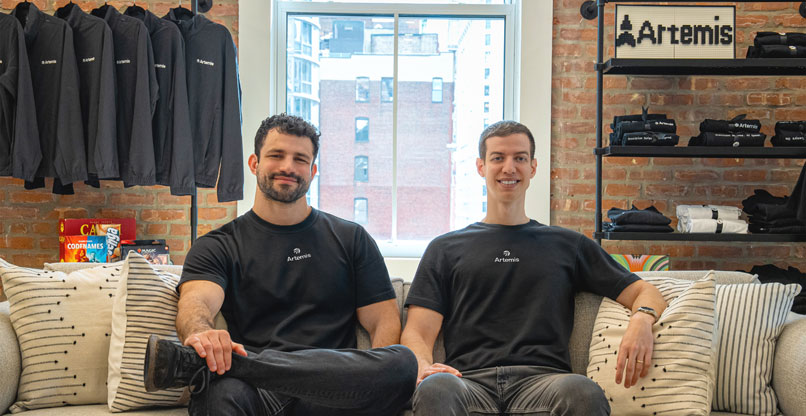 מייסדי ארטמיס: שחר הירשברג, המנכ"ל, וד"ר דן שבירו, סמנכ"ל הטכנולוגיות.