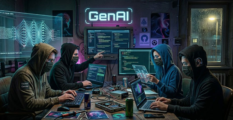 בינה מלאכותית יוצרת - גם להאקרים.