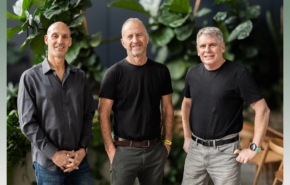 מימין לשמאל, גיל פרידלנדר, חן לינצ'בסקי וג'ייסון וולף - שותפים מייסדים של קרן איירון ניישן.