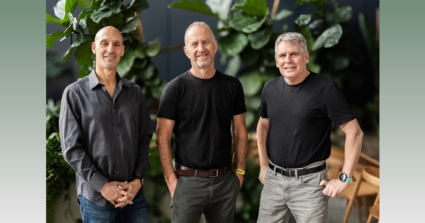 מימין לשמאל, גיל פרידלנדר, חן לינצ'בסקי וג'ייסון וולף - שותפים מייסדים של קרן איירון ניישן.