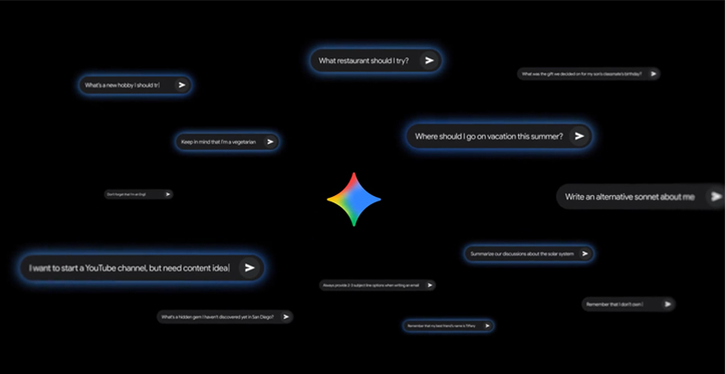 ג'מיני עם בינה אישית.