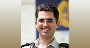 סא"ל עו"ד יזהר יצחקי, ראש תחום חדשנות וניהול ידע בפרקליטות הצבאית.