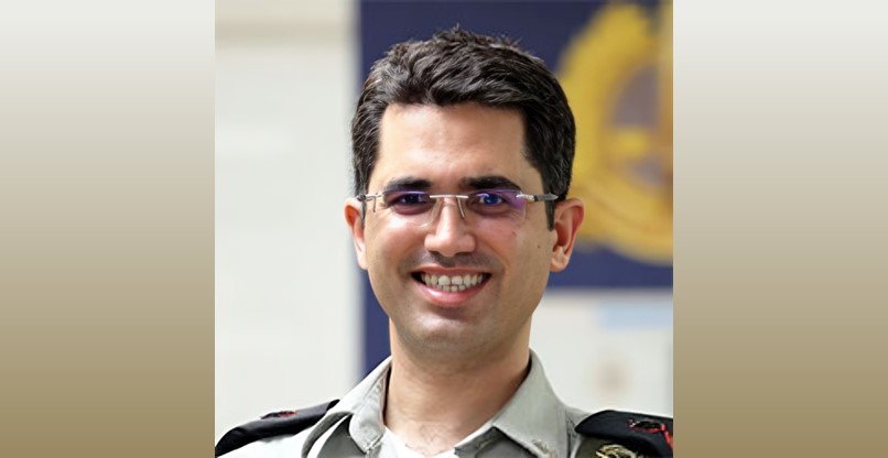 סא"ל עו"ד יזהר יצחקי, ראש תחום חדשנות וניהול ידע בפרקליטות הצבאית.