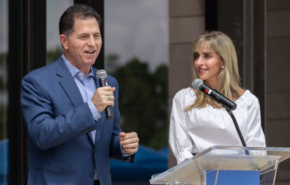 תרומת ענק. סוזן ומייקל דל.