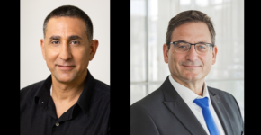 גיל אנגל, ראש המטה, ויוסי מזרחי, מנהל חטיבת "מצודה" - מערך הסייבר הלאומי.