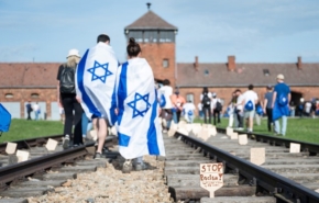 מצעד החיים באושוויץ.