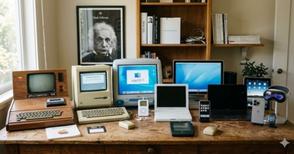 סיפקה לכולנו שלל מוצרים מהפכניים ביובל שנותיה. אפל.