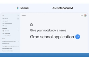 שולבו בתוך ג'מיני. ה-Notebooks של NotebookLM.