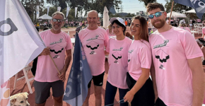 מימין: רון, מיטב, דניאלה אוזון, שי אוזון ונעם זיו.