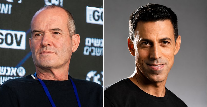 מימין לשמאל: אלי אדדי, מנכ"ל סלקום ו-שי אוזון, מנכ"ל אברא.