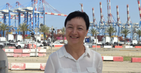 אירנה טלסניק, תוכניתנית בכירה באגף הטכנולוגיות בנמל אשדוד.