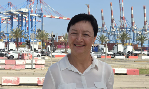 אירנה טלסניק, תוכניתנית בכירה באגף הטכנולוגיות בנמל אשדוד.