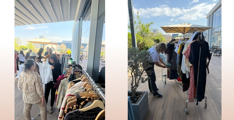 קיימו יריד תרומה לשיקום קיבוצי הצפון. עובדי אלעד מערכות.