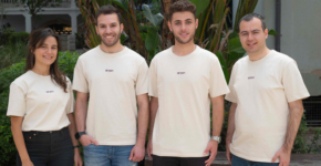 מייסדי אריון סקיוריטי - המנכ"ל, רון ארבל, סמנכ"ל הטכנולוגיות, אריאל ליטמנוביץ', וסמנכ"ל המוצר, יאיר לדיז'נסקי - ושירה זלטנר, סמנכ"לית צמיחה וביצועים עסקיים.