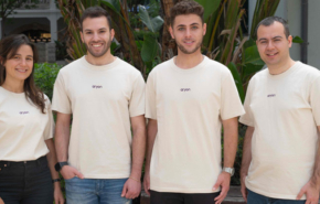 מייסדי אריון סקיוריטי - המנכ"ל, רון ארבל, סמנכ"ל הטכנולוגיות, אריאל ליטמנוביץ', וסמנכ"ל המוצר, יאיר לדיז'נסקי - ושירה זלטנר, סמנכ"לית צמיחה וביצועים עסקיים.