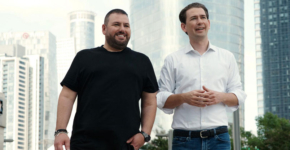 מימין: סבסטיאן קורץ ושלו חוליו, ממייסדי דרים.