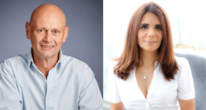 מימין: ניצב (בדימ') בועז גלעד ולימור מוצניק.