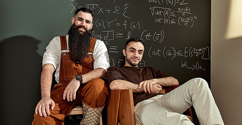 מייסדי אניגמה, יהונתן יעקובי (מימין) וגל ניב.