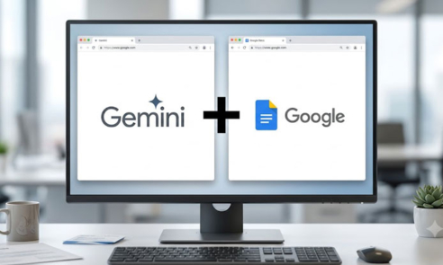 ג'מיני ו-Google Docs.